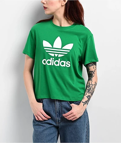 adidas Trefoil Vintage Green T-Shirt