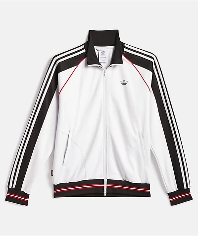 adidas Tyshawn Crystal White & Black Track Jacket