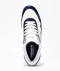 adidas Tyshawn II Cloud White, Collegiate Navy, Grey One Skate Shoes