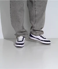 adidas Tyshawn II Cloud White, Collegiate Navy, Grey One Skate Shoes