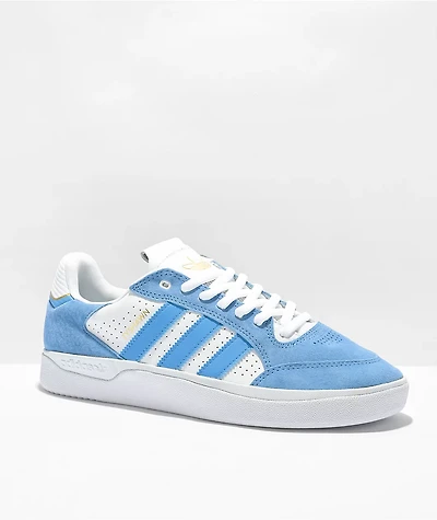 adidas Tyshawn Low Sky Blue & White Shoes