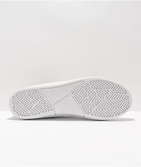 adidas Tyshawn Low Triple White & Gold Shoes