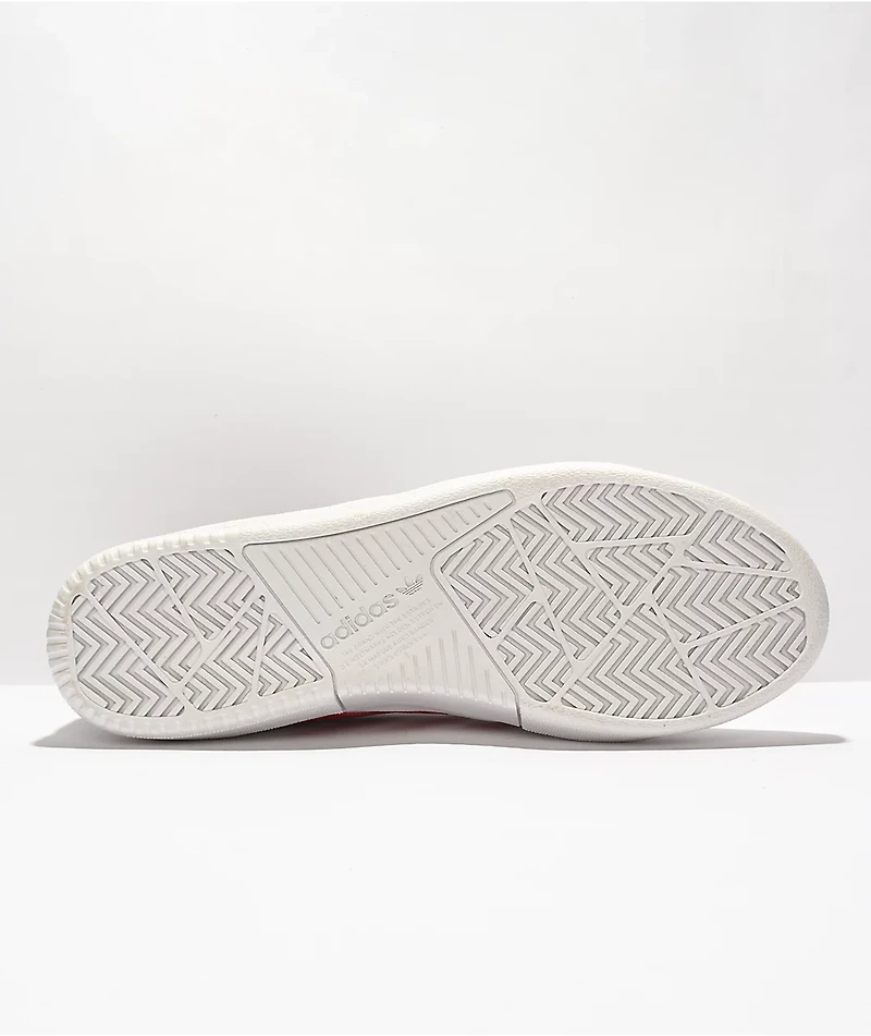 adidas Tyshawn Split White, Red & Blue Shoes