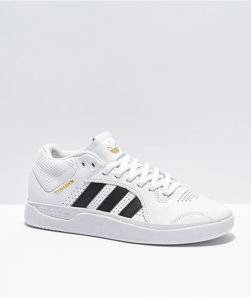 adidas Tyshawn White & Black Shoes