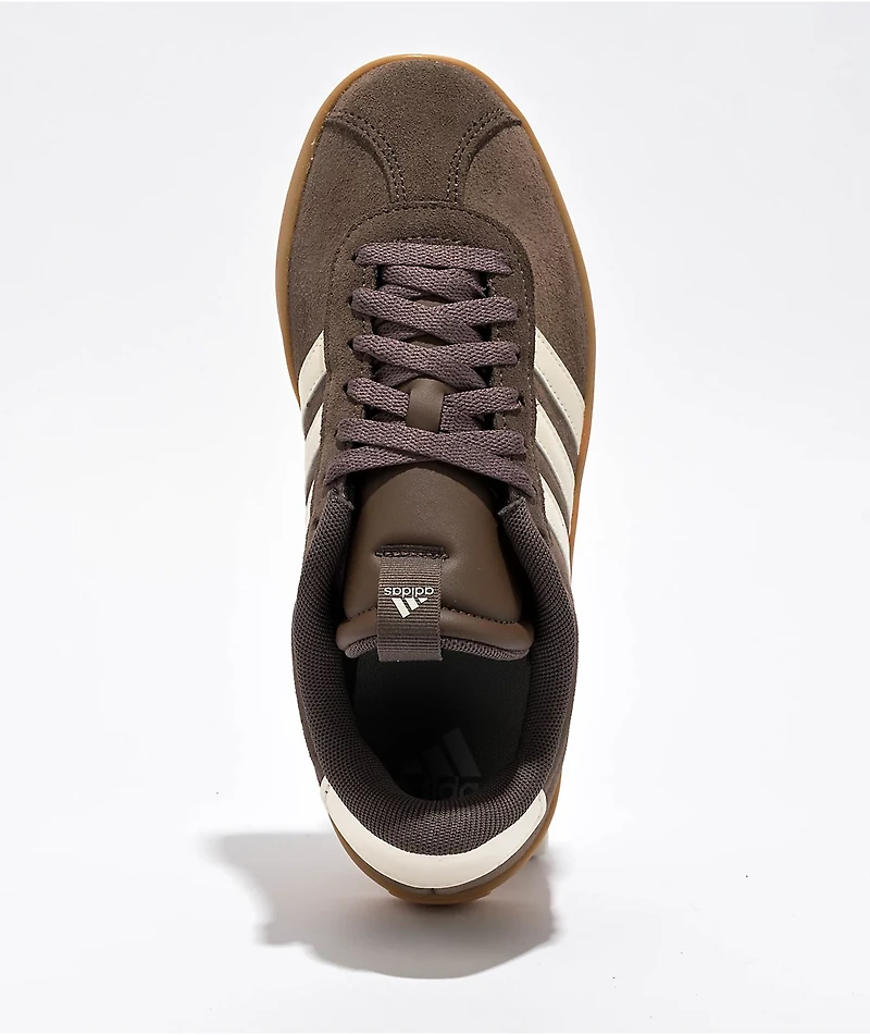 adidas VL Court 3.0 Pre-Loved Brown & White Shoes