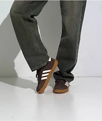 adidas VL Court 3.0 Pre-Loved Brown & White Shoes