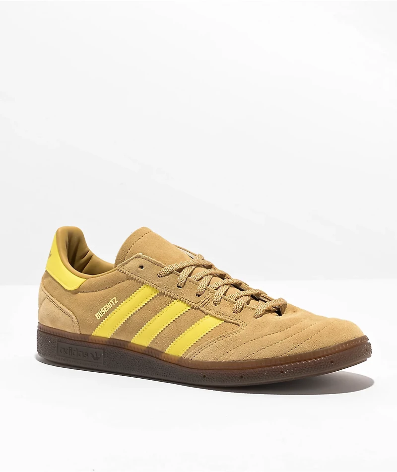 adidas Vintage Busenitz Beige, Yellow, & Gum Shoes