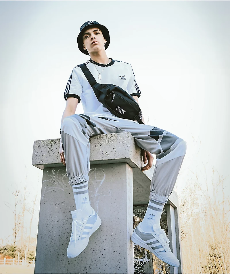 adidas Washed Black Bucket Hat