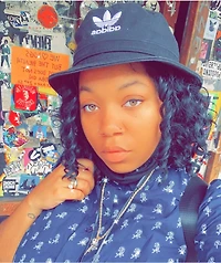 adidas Washed Black Bucket Hat