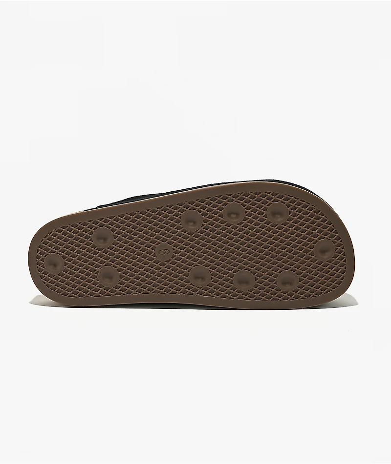 adidas Women's Adimule Black & Gum Mule Sandals