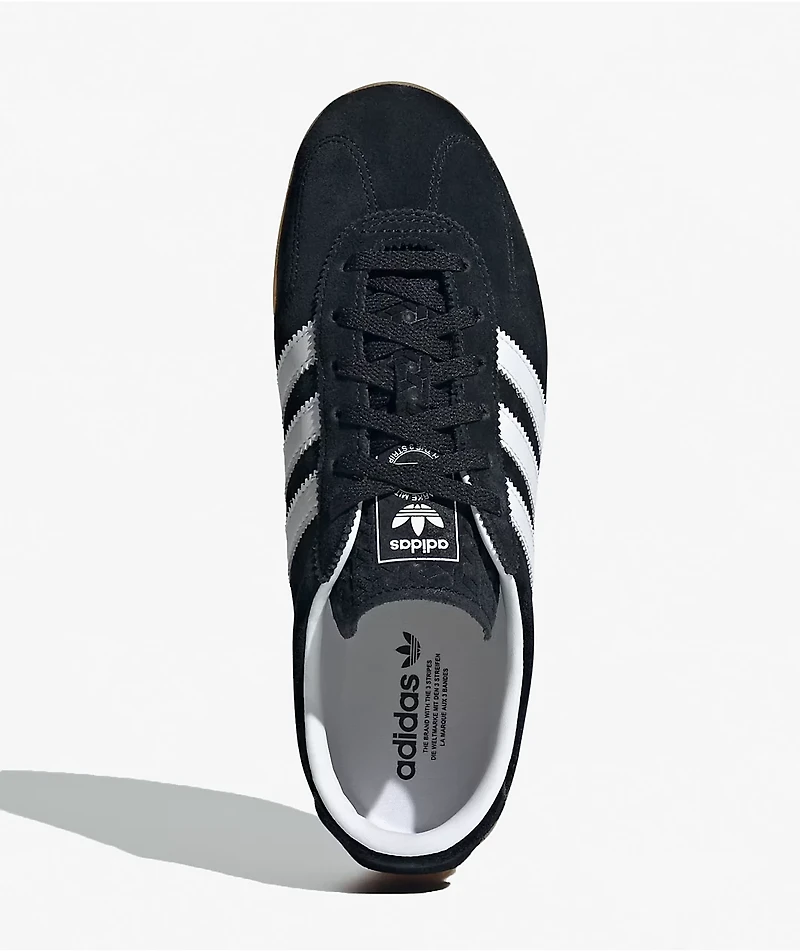 adidas Women's Gazelle Lo Pro Black & White Shoes