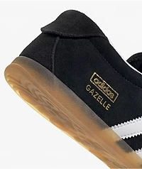 adidas Women's Gazelle Lo Pro Black & White Shoes