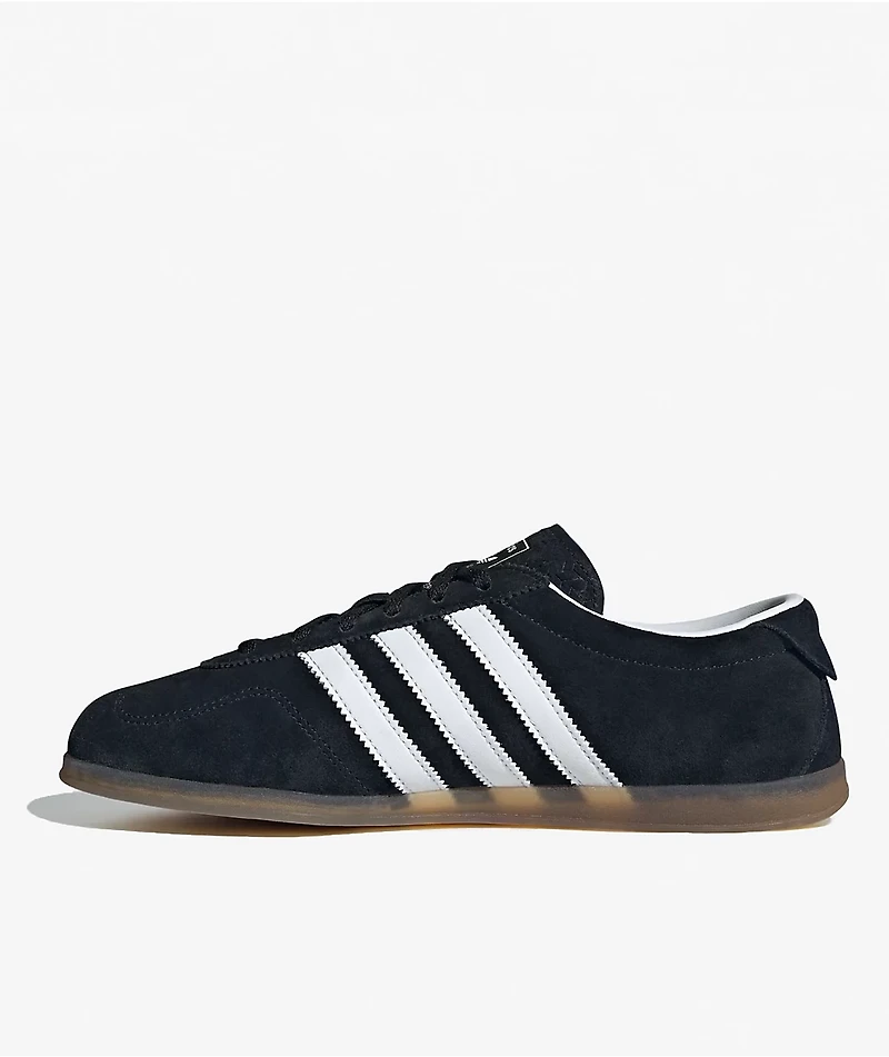 adidas Women's Gazelle Lo Pro Black & White Shoes