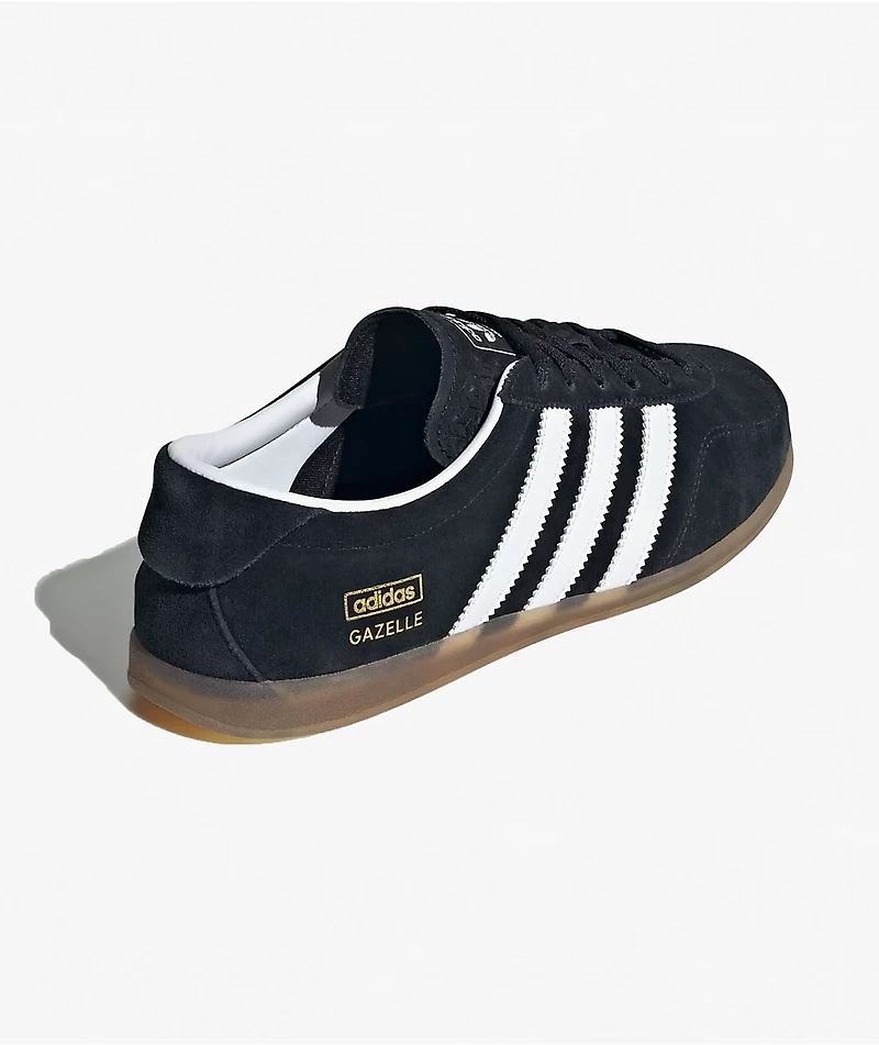 adidas Women's Gazelle Lo Pro Black & White Shoes