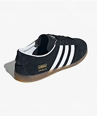 adidas Women's Gazelle Lo Pro Black & White Shoes