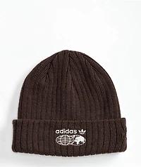 adidas Worldwide Shadow Brown Beanie