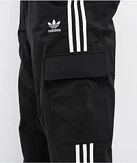 adidas adicolor 3-Stripe Black Cargo Pants