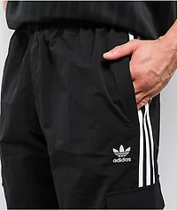 adidas adicolor 3-Stripe Black Cargo Pants