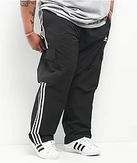 adidas adicolor 3-Stripe Black Cargo Pants
