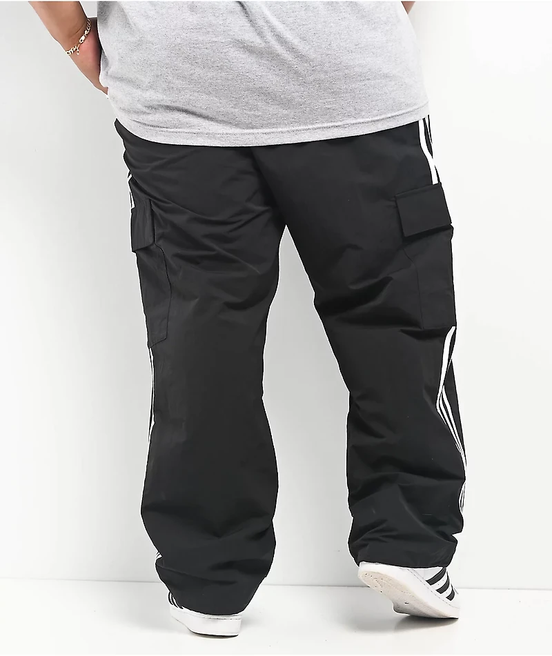 adidas adicolor 3-Stripe Black Cargo Pants