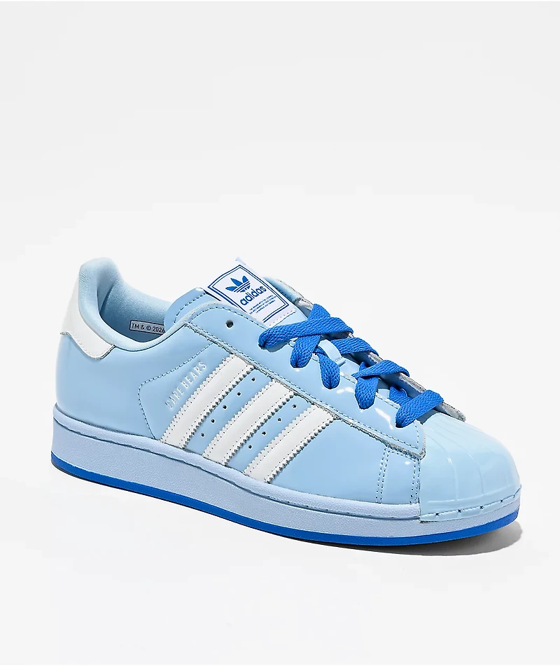 adidas x Care Bears Superstar II Blue & White Shoes