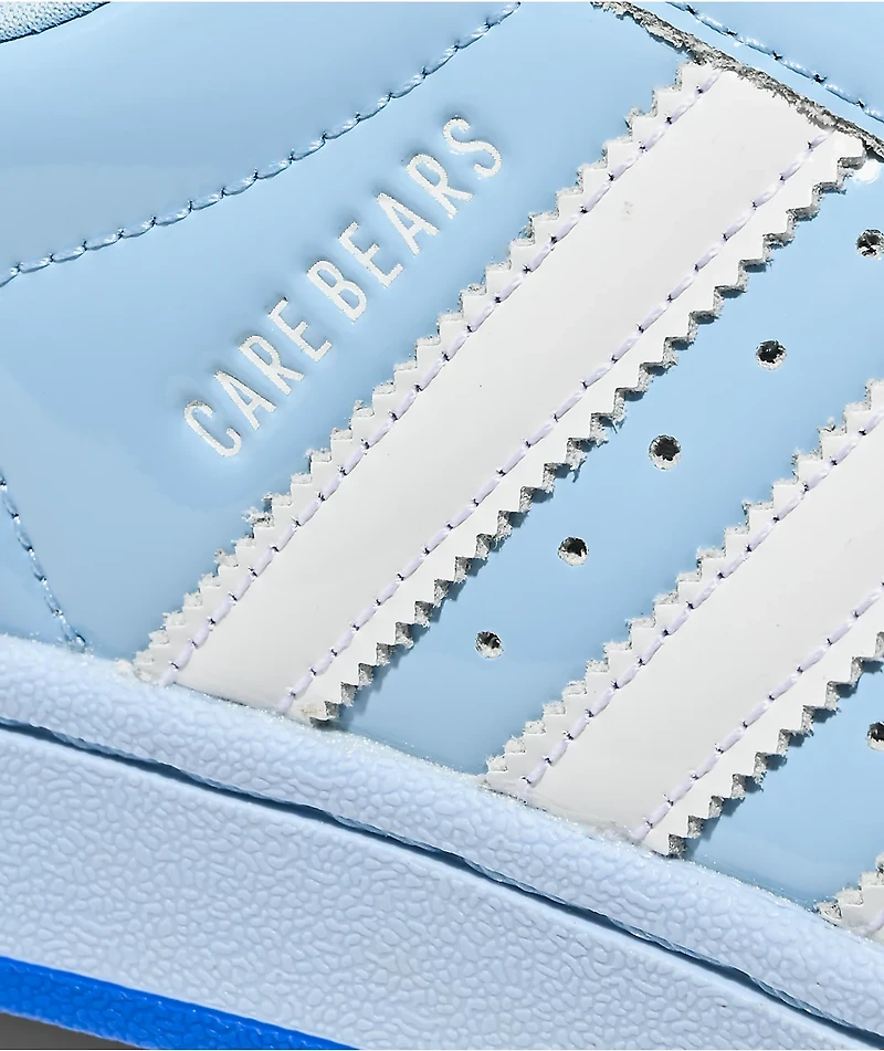 adidas x Care Bears Superstar II Blue & White Shoes