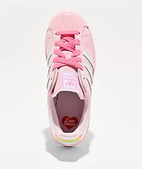 adidas x Care Bears Superstar II Pink & White Shoes