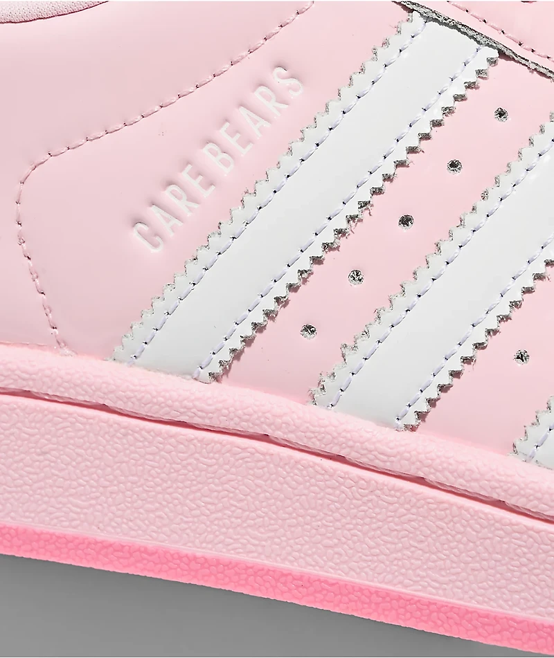 adidas x Care Bears Superstar II Pink & White Shoes