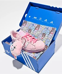 adidas x Care Bears Superstar II Pink & White Shoes