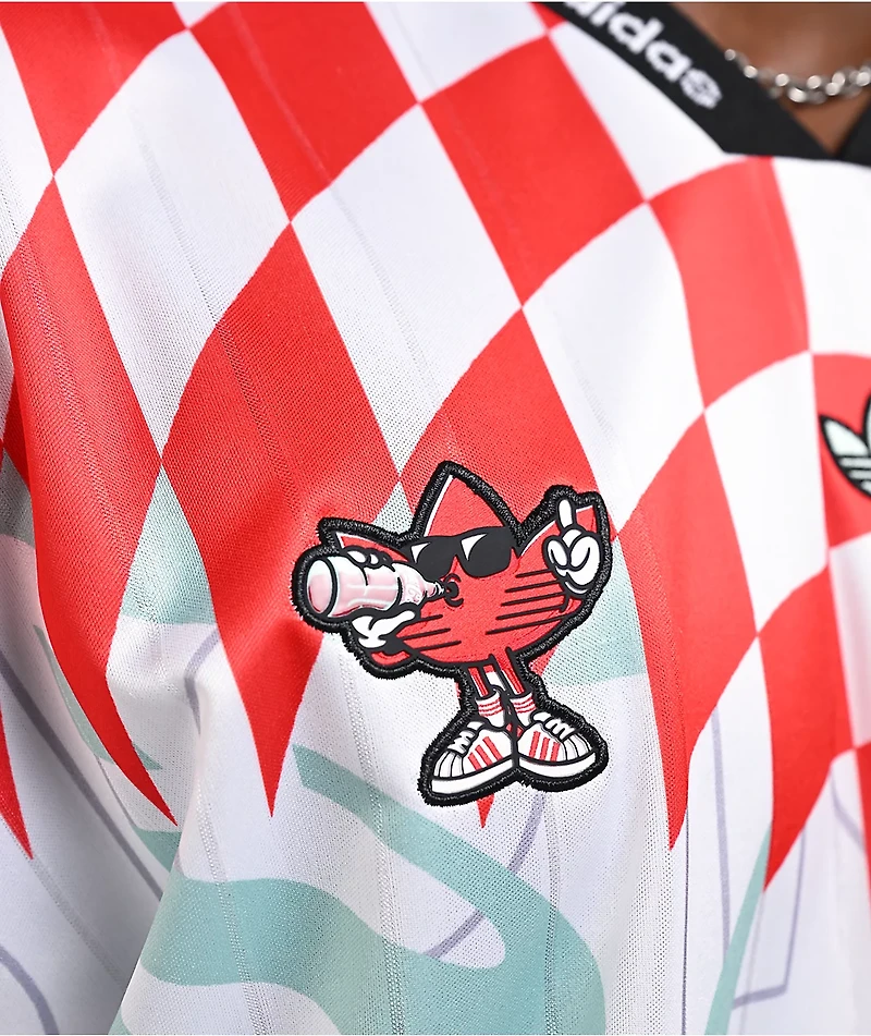 adidas x Coca-Cola White Soccer Jersey