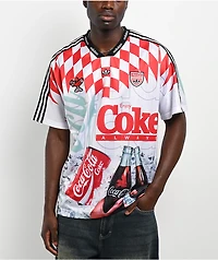 adidas x Coca-Cola White Soccer Jersey