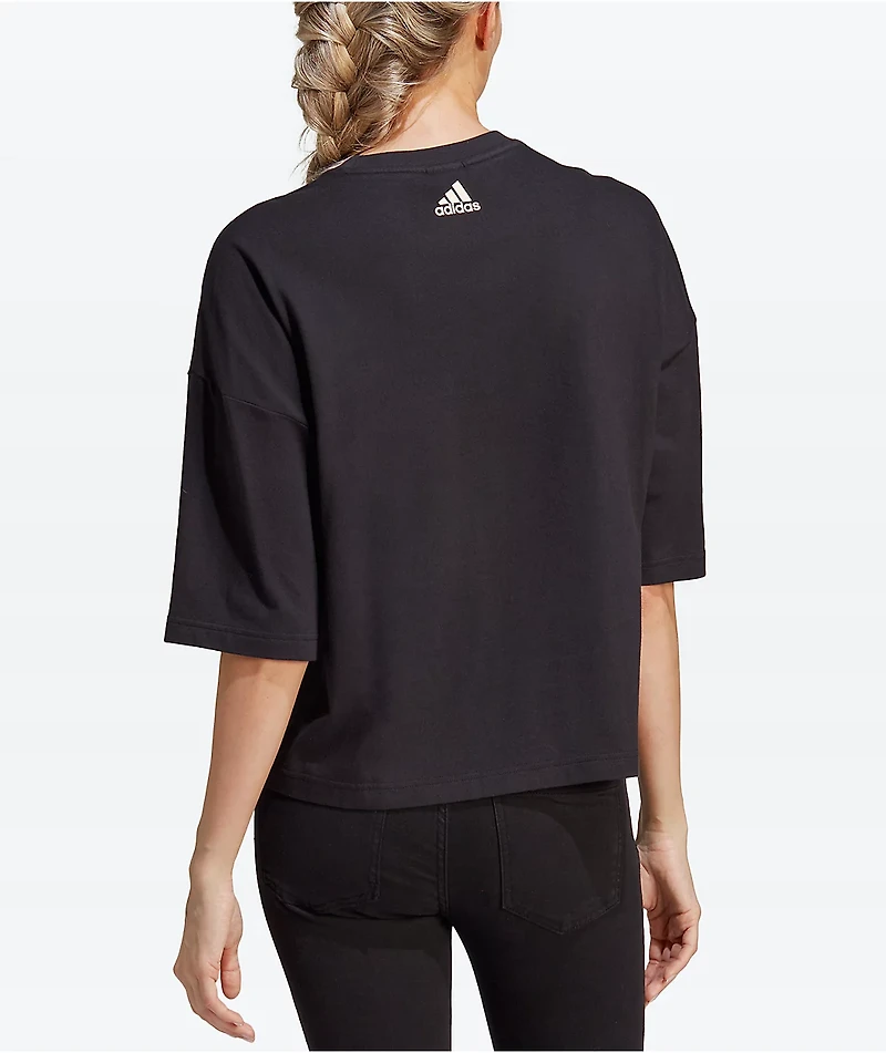 adidas x Farm Rio Spring Graphic Black T-Shirt