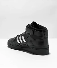 adidas x Heitor Da Silva Forum 84 ADV Mid Black & Silver Skate Shoes