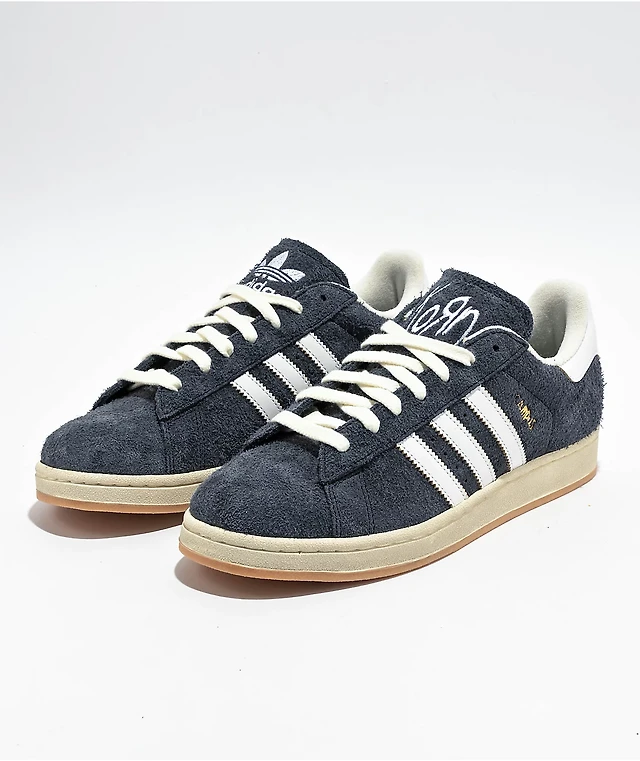 Adidas x KoRn Campus 2 Carbon & White Shoes | Shop Midtown