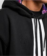 adidas x Korn Embroidered Black Hoodie