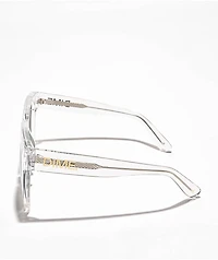dime. Anonymous Clear & Green Polarized Sunglasses