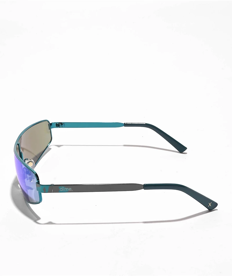 dime. Ventura Turquoise Flash Sunglasses