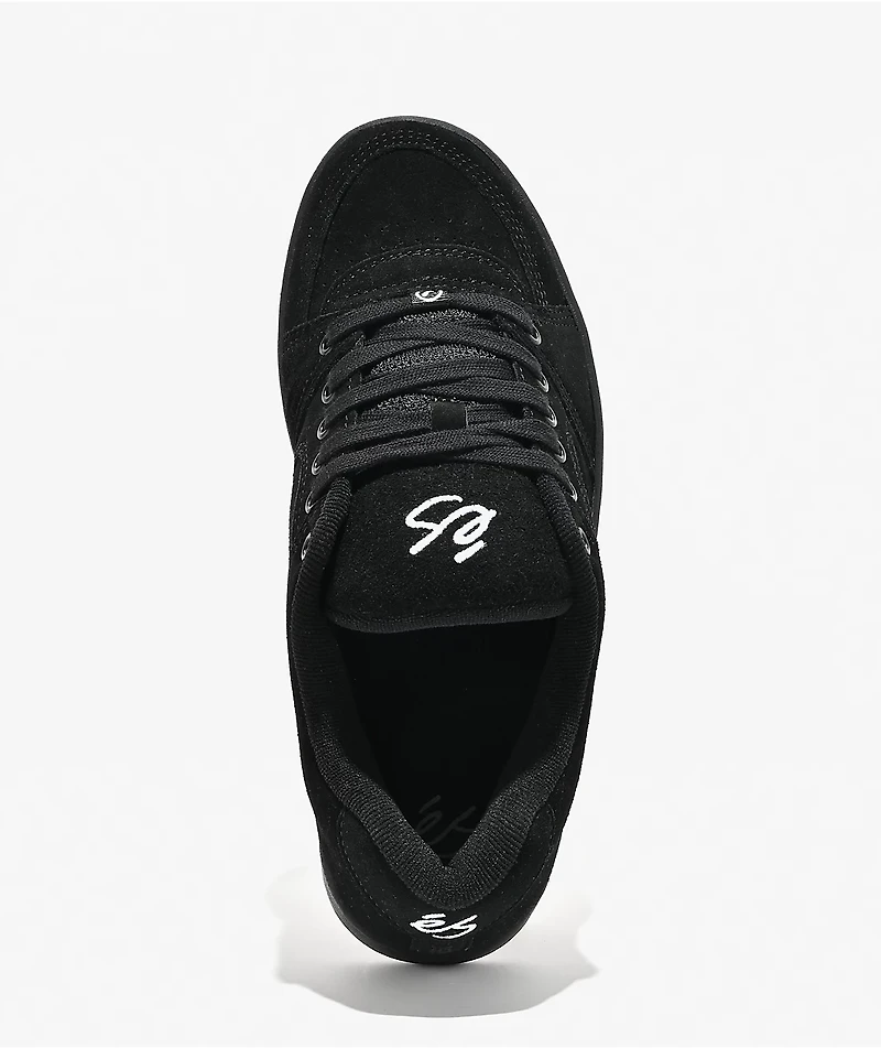 eS Accel Black Skate Shoes