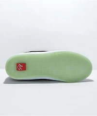 eS Accel Slim Black, White & Turquoise Skate Shoes