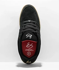 eS Accel Slim Black & Gum skate Shoes