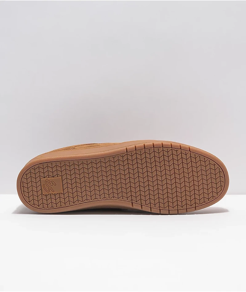 eS Accel Slim Brown & Gum Skate Shoes
