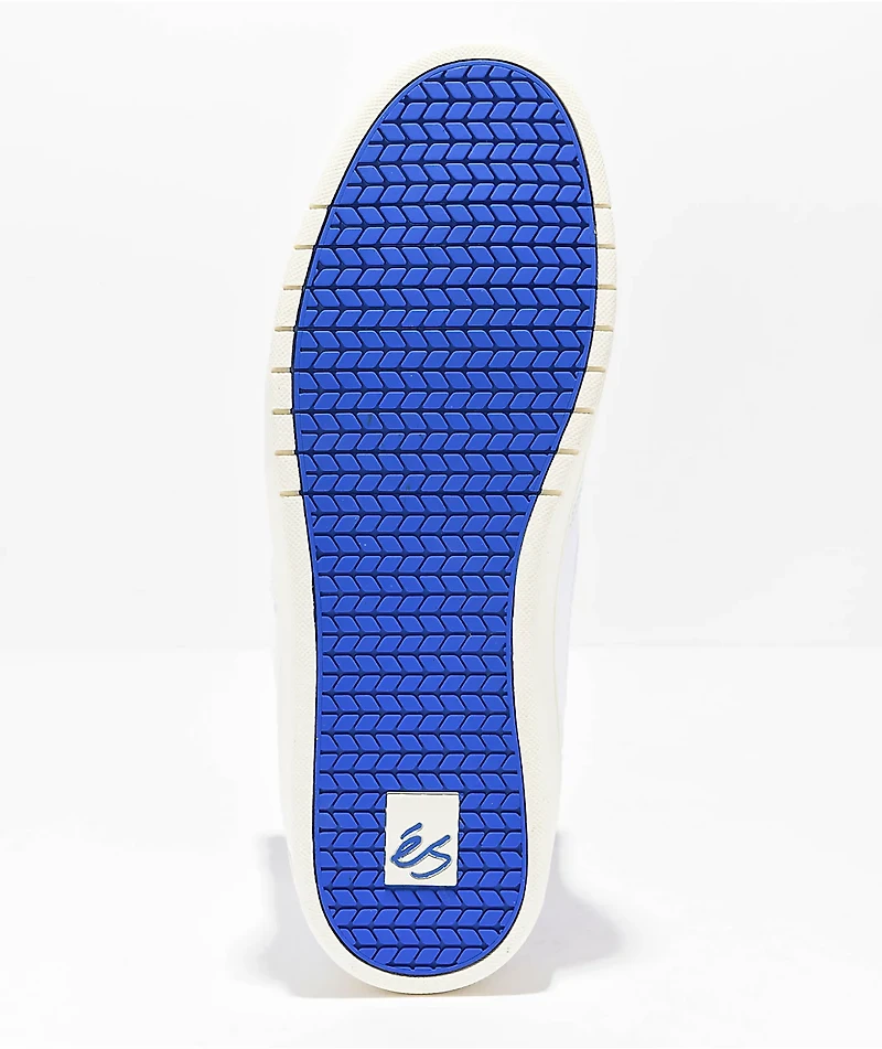 eS Accel Slim Mid White & Tan Shoes