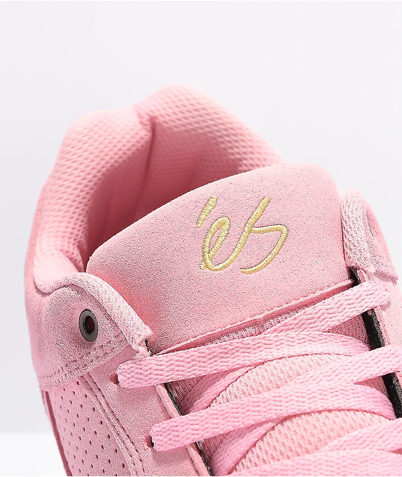 eS Accel Slim Pink & Gum Skate Shoes