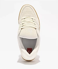eS Accel White & Gum Skate Shoes