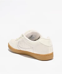 eS Accel White & Gum Skate Shoes
