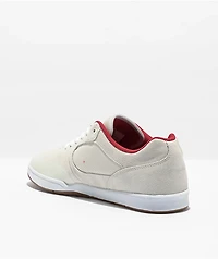 eS Swift 1.5 White, Red, & Gum Skate Shoes