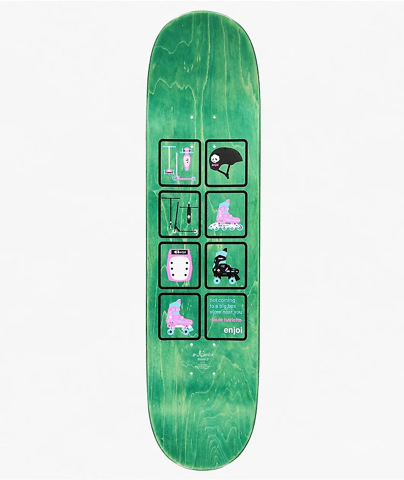 enjoi Big Box Plastic Spectrum 8.25" Skateboard Deck