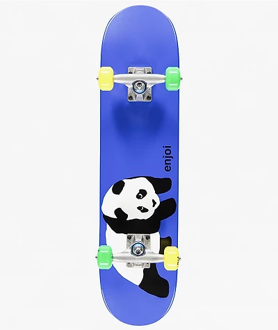 enjoi Kids Panda 7.0" Soft Top Skateboard Complete