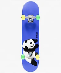 enjoi Kids Panda 7.0" Soft Top Skateboard Complete