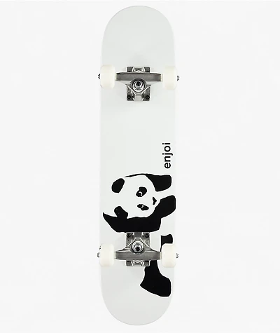 enjoi Kids Whitey Panda 6.75" Soft Top Skateboard Complete